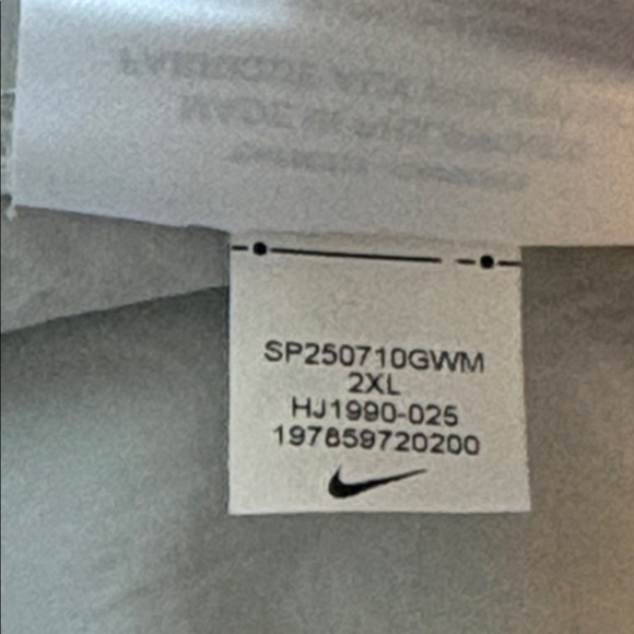 Nike Off-White grey Cargo Pants 2XL new with tags fast shipping - Picture 16 of 16